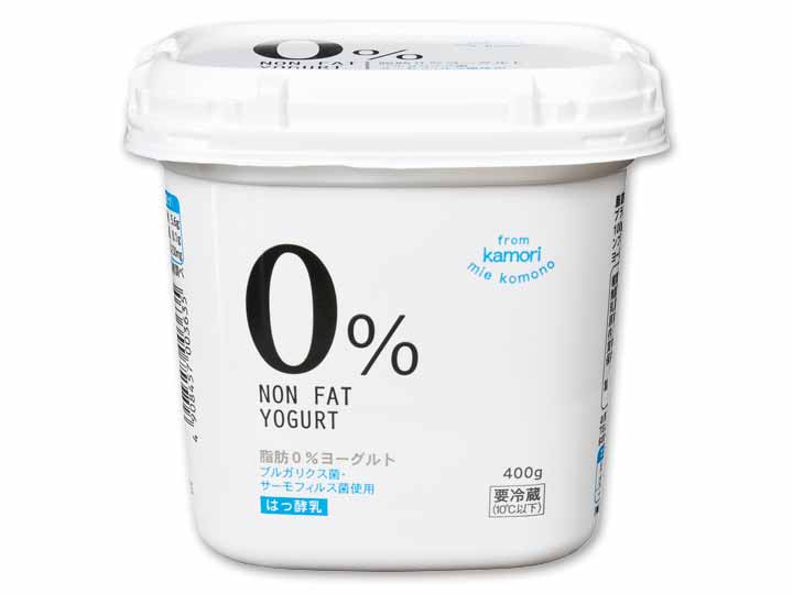 脂肪0％ヨーグルト
