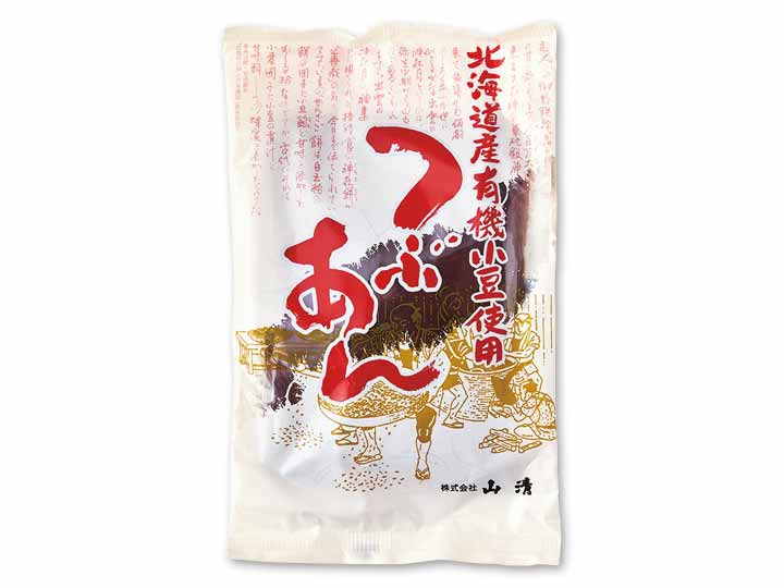 北海道産有機小豆使用　つぶあん_2