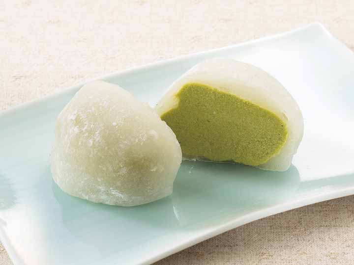 生クリーム大福（ほろにが国産抹茶）_2