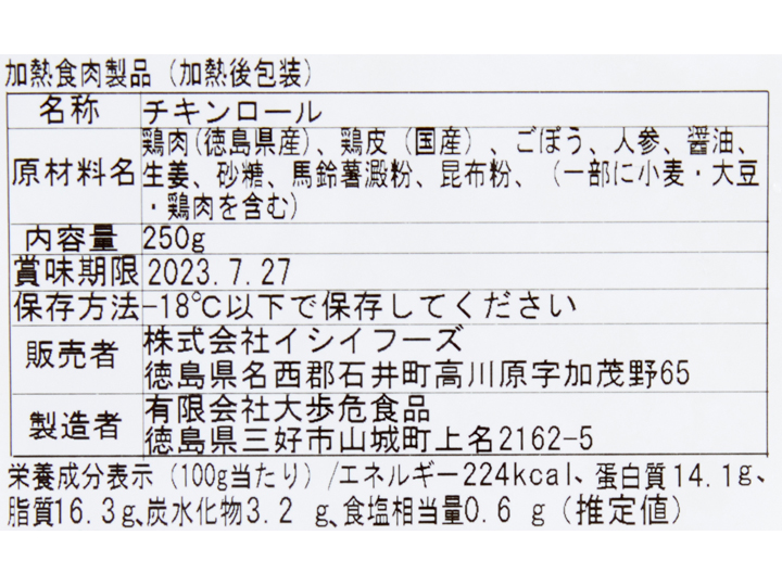 ゴボウとニンジンのチキンロール(神山鶏)_3