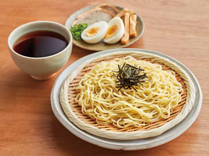 さっぱり和風醤油味のざるラーメン