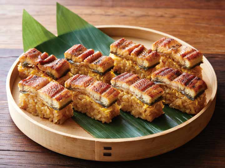 鹿児島県産うなぎの蒲焼棒寿司