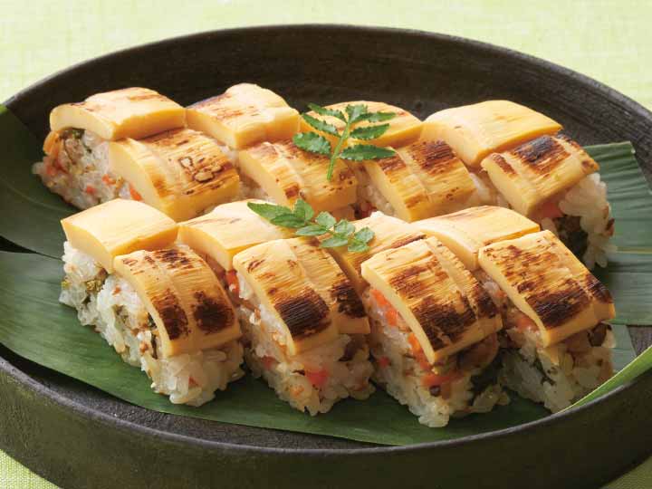 国産炙り筍棒寿司（ノーカット）