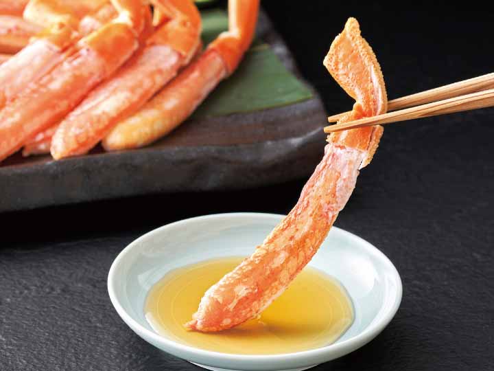 ボイルずわいがに棒肉（フルポーション）