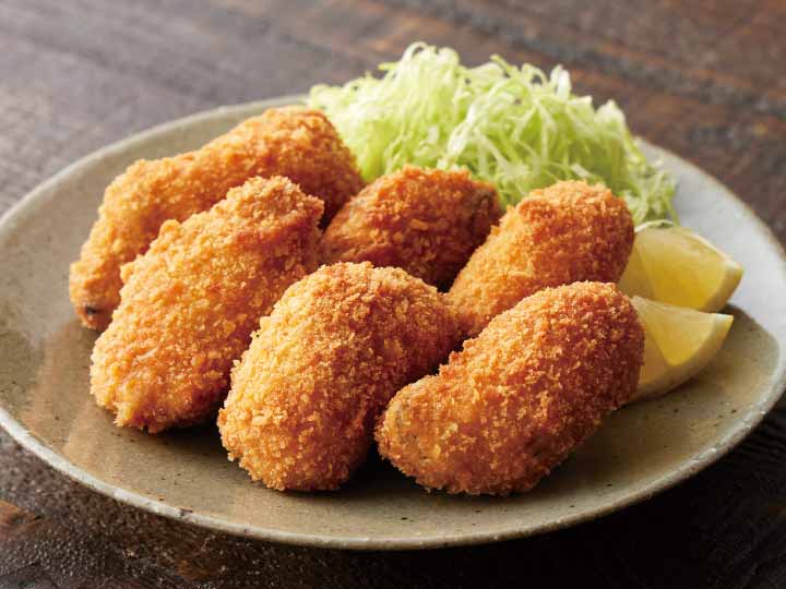 三陸産牡蠣のふっくらサクサクかきフライ