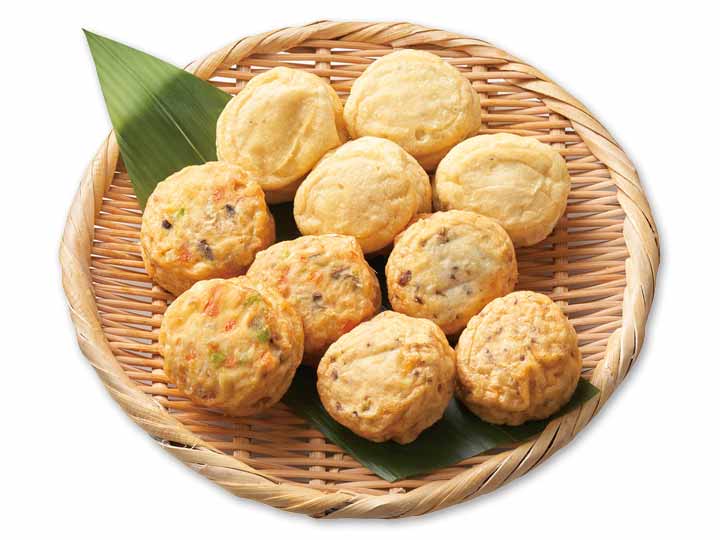 ふんわりしっとり　おとうふ揚げ3種セット