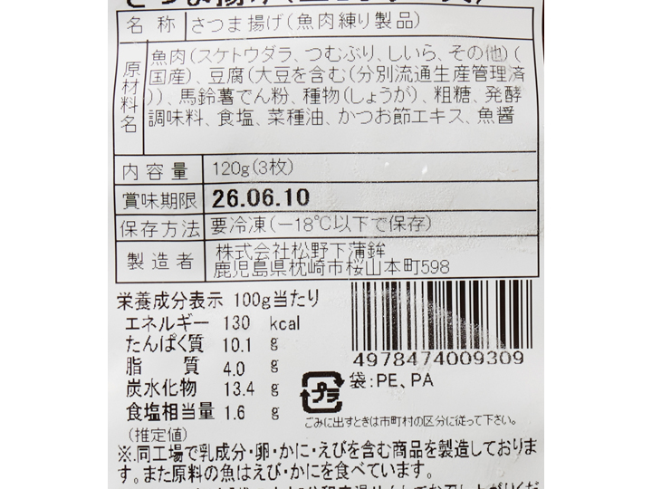 シャキッとピリッと　生姜さつま揚げ_4