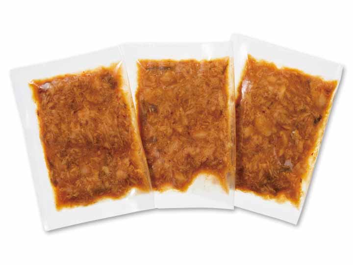 焼きぶりのほぐし身（ピリ辛コチュジャン和え）_2