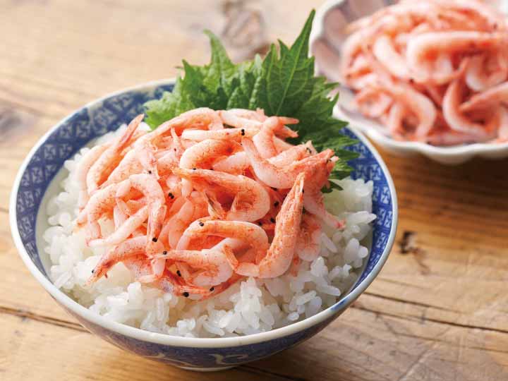 レンジでふっくら　駿河湾産桜えび