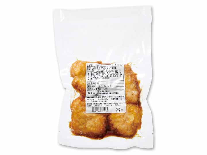 越の鶏　チキンたれカツ丼の具_2