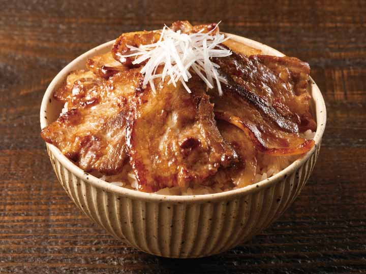 豚バラ肉がじゅわっ!帯広風豚丼