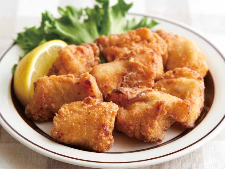 国産鶏ムネ肉のやわらか唐揚げ