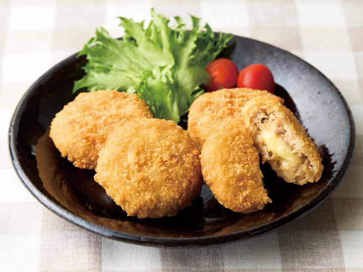 あたためるだけ 旨みとろけるチーズメンチカツ