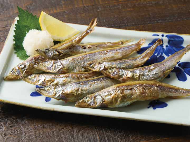 冷凍のまま焼ける　子持ちからふとししゃも　丸干し