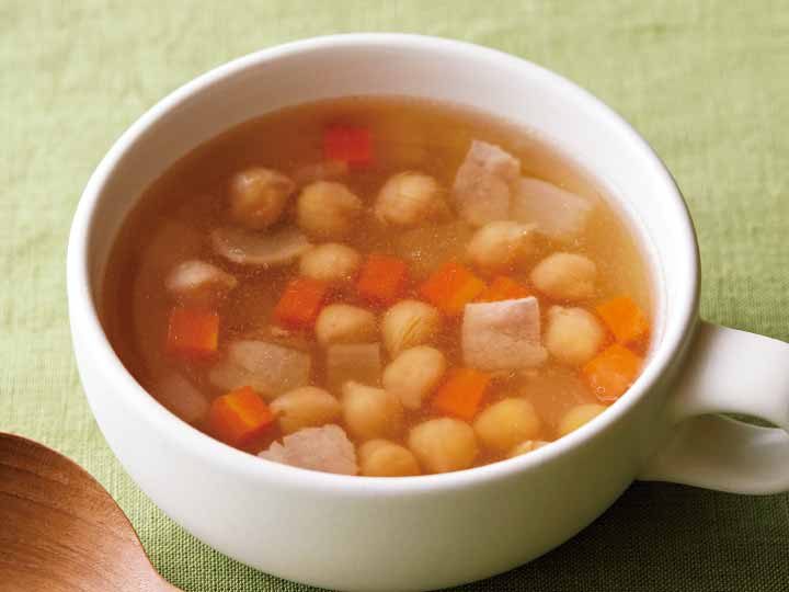 【ＢＢ半額！】スープやサラダに　ほっくり、ふっくら　有機蒸しひよこ豆（2パック）_2