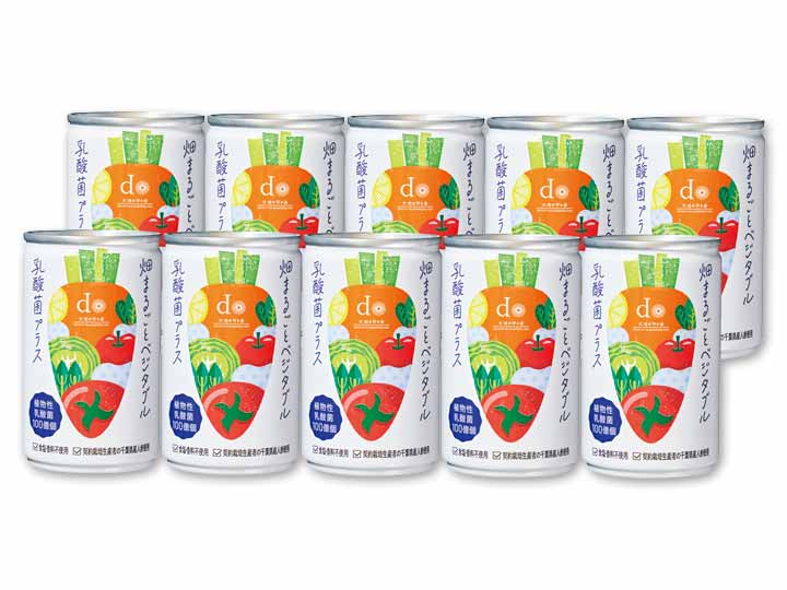 畑まるごとベジタブル 乳酸菌プラス10缶