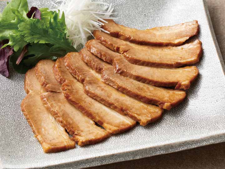 肉屋自慢の特製だれ焼豚(スライス)