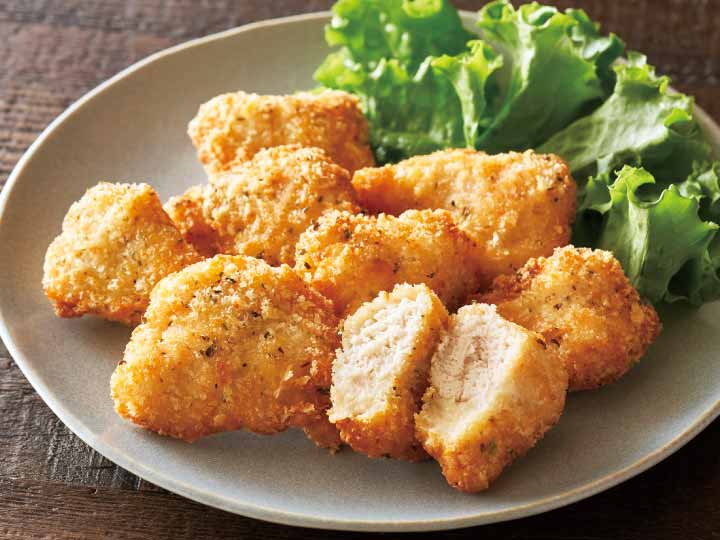 【ＢＢ半額！】フライパンで簡単　ささみのハーブチーズカツ