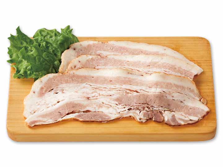 【ＢＢ半額！】無塩せき　群馬県産豚肉のベーコンスライス