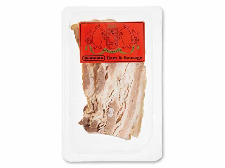 【ＢＢ半額！】無塩せき　群馬県産豚肉のベーコンスライス_2