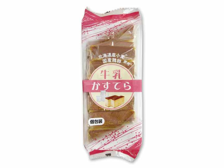 【ＢＢ半額！】しっとりふわふわ牛乳かすてら（個包装）_3