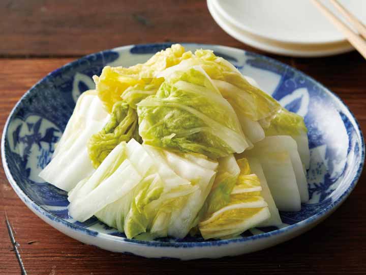 【ＢＢ半額！】塩だけで漬けた白菜漬け（農薬不使用）