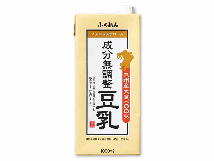 【ＢＢ半額！】すっきり飲みやすい九州産大豆成分無調整豆乳1000ML