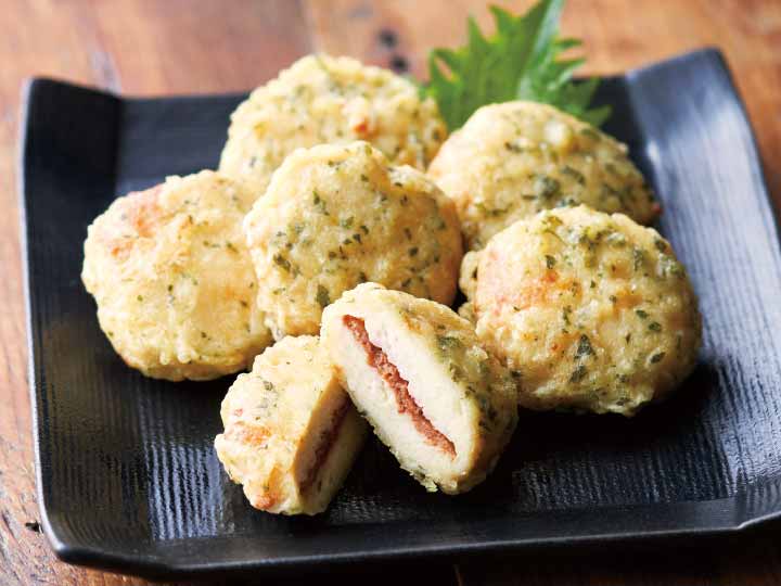 【ＢＢ半額！】あたためるだけ　大地のもったいナイ梅しそ入り鶏竜田揚げ