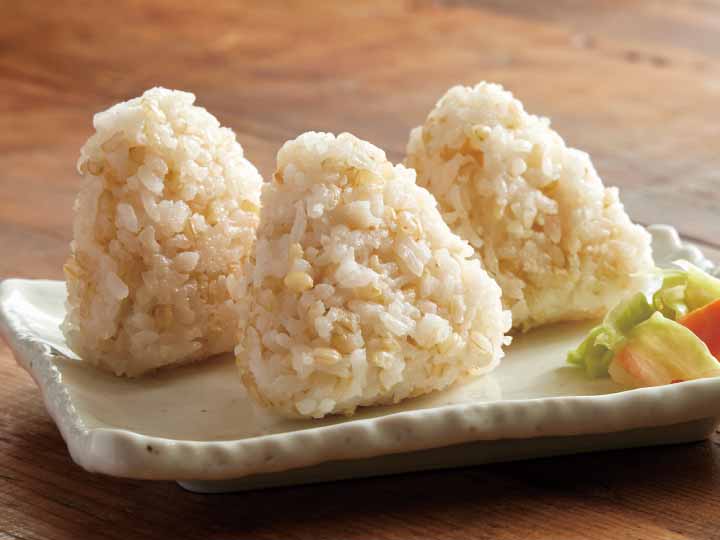 発芽玄米入り塩おにぎり