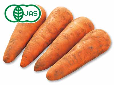 さんぶ野菜ネットワークの有機人参 1KG写真