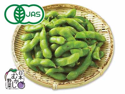 日本むかし野菜　庄内協同ファームの有機だだちゃ豆　200G写真
