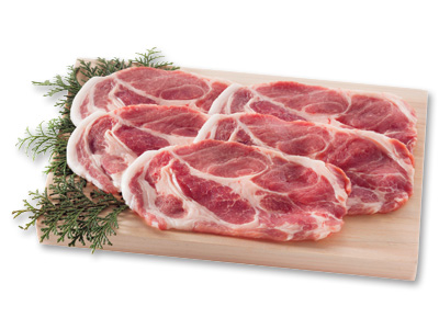 大地うまみこい豚カタロース生姜焼用（200G）写真