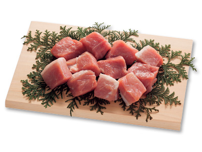 大地うまみこい豚角切写真