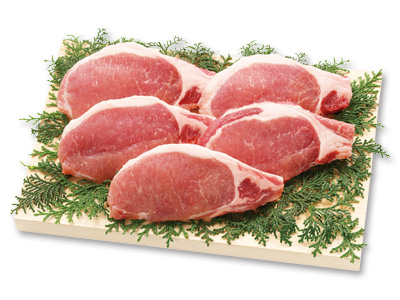 徳用大地うまみこい豚ロースソテー・トンカツ用（5枚）写真