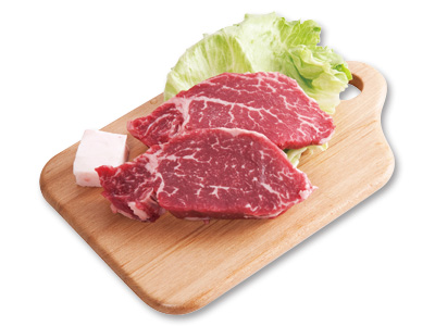 冷凍短角牛ヒレステーキ用写真