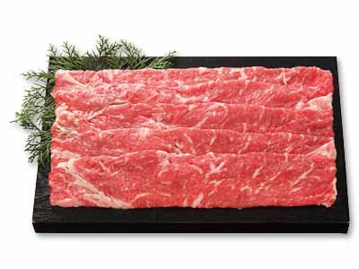 短角牛ロースしゃぶしゃぶ用写真