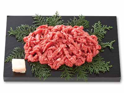 短角牛細切炒め用写真