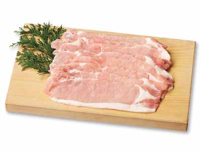 【使い切り】やわらかスライス大地うまみこい豚ロース写真