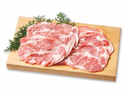 【使い切り】やわらかスライス大地うまみこい豚カタロース写真