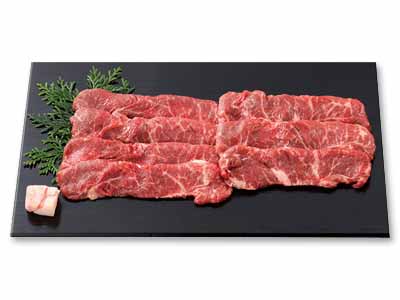 短角牛カタ焼肉用写真