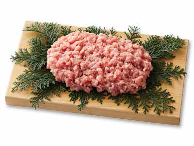 大地うまみこい豚モモ挽肉（フレッシュパック）写真