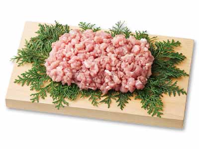 大地うまみこい豚モモ粗挽肉（フレッシュパック）写真