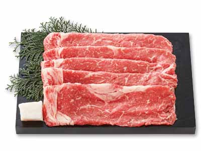 短角牛　すき焼き用写真