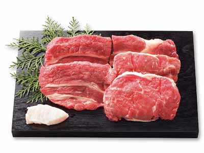 短角牛　カタロース焼肉用写真