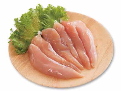 まほろば 鶏ササミ・バラ凍結写真