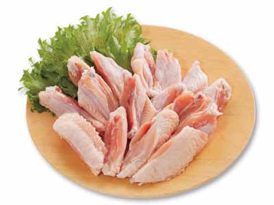 まほろば　鶏チキンリブ手羽中・バラ凍結写真