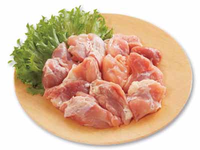 まほろば 鶏モモ肉唐揚用・バラ凍結写真