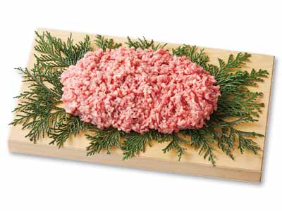 合挽肉・真空パック（短角牛：豚＝1：1）写真