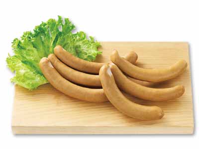 徳島の阿波美豚 スモークソーセージ写真