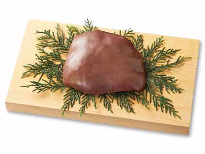 丹沢高原豚・レバーブロック写真